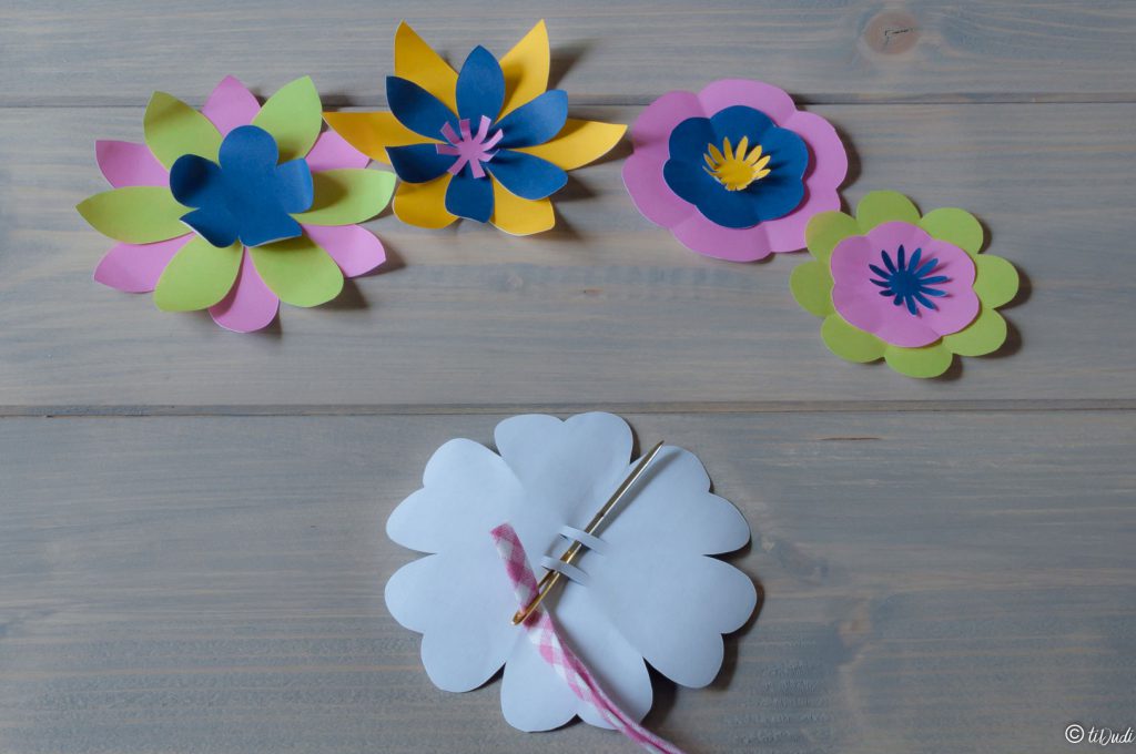 Tuto : Couronne de fleurs à imprimer