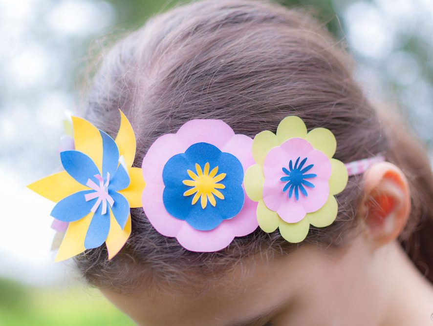 Couronne de fleurs à imprimer