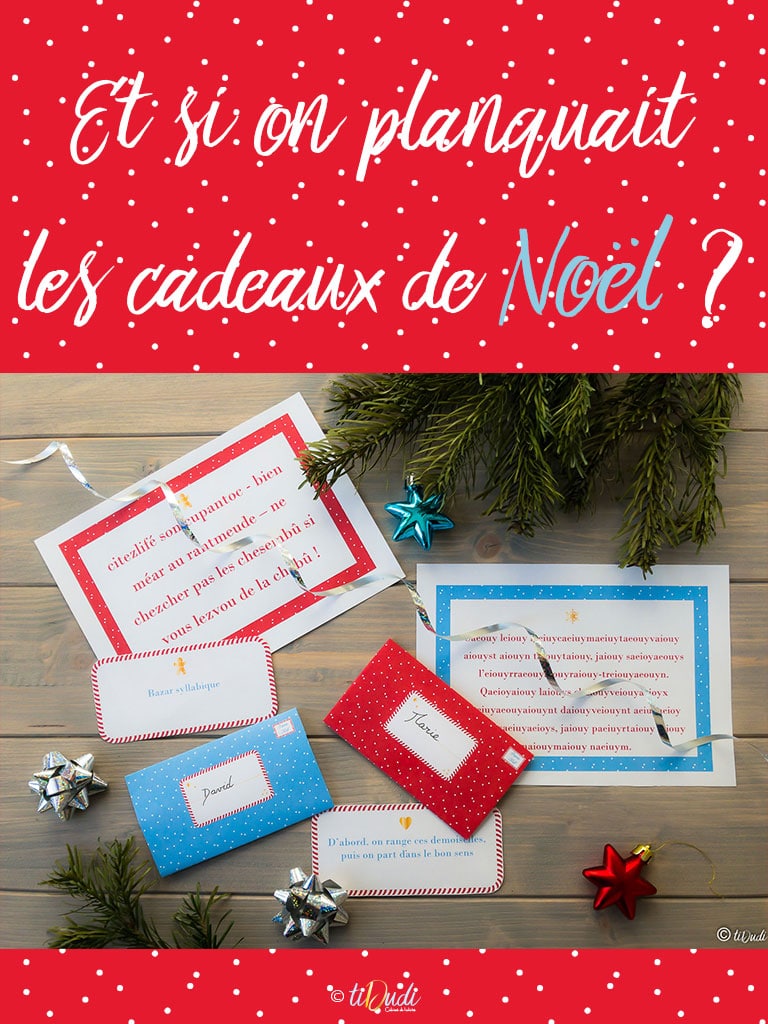 Et Si On Planquait Les Cadeaux De Noel