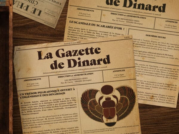 Archives d'articles de la presse locale au sujet du scandale de la famille Aubelin