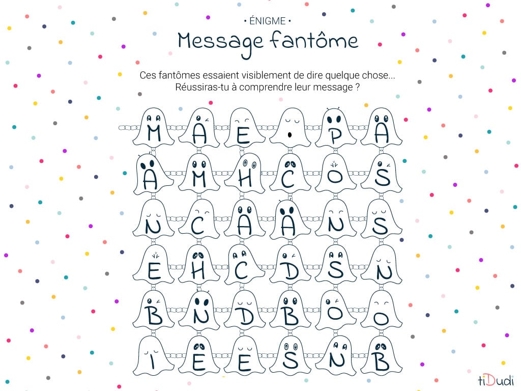 Ces fantômes ont quelque chose à vous dire, réussirez-vous à comprendre leur message ?